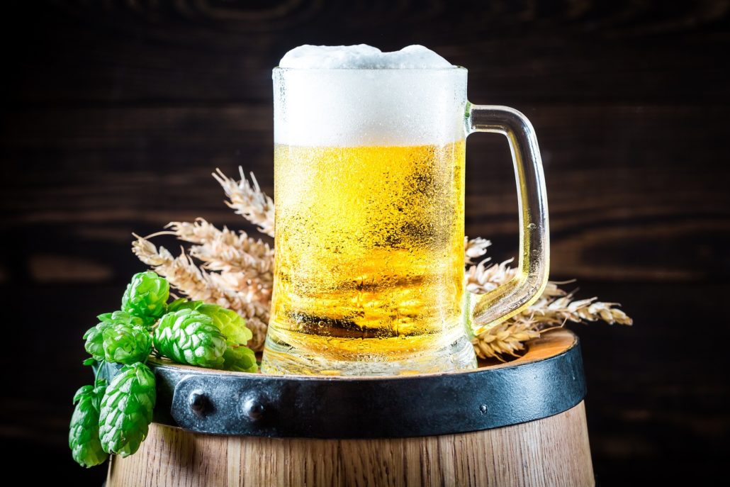 Bier enthält Getreide
