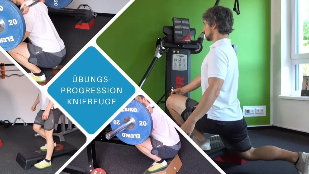 Training der Kniebeuge bei Beschwerden